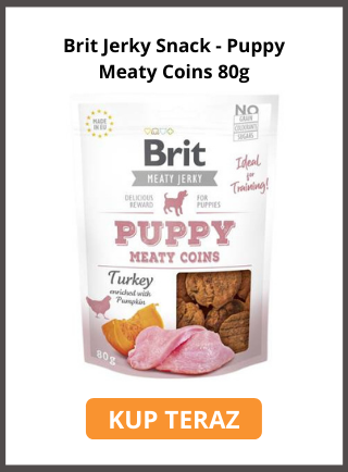 Brit Jerky Snack - Puppy Meaty Coins 80g