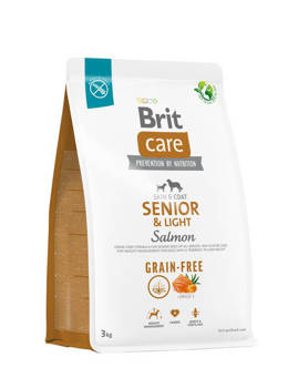 Brit Care Grain-Free Senior & Light Salmon 3kg