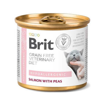 Brit Grain Free Veterinary Diets Cat Can Hypoallergenic 200g