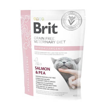 Brit Grain Free Veterinary Diets Cat Hypoallergenic 400g