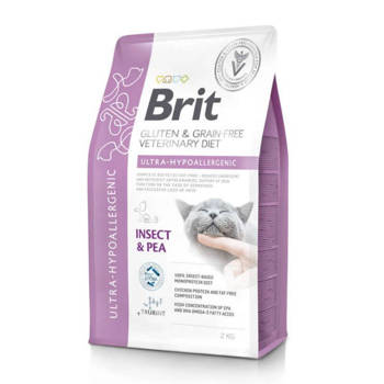 Brit Grain Free Veterinary Diets Cat Ultra-Hypoallergenic 2kg