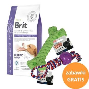 Brit Grain Free Veterinary Diets Dog Gastrointestinal-Low Fat 12kg