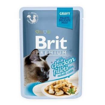 Brit Premium Cat Fillets in Gravy Chicken kurczak 85g