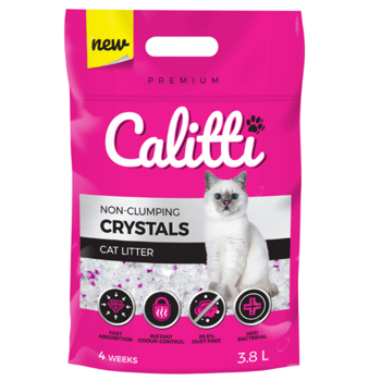 Calitti Crystals żwirek silikonowy dla kota 3,8l