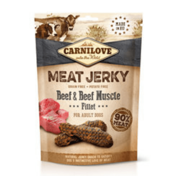 Carnilove Meat Jerky przysmak dla psa wołowina i filet wołowy 100g