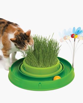 Catit Tor Play'n Scratch z trawą - zabawka dla kota