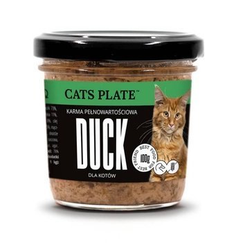 Cats Plate Duck - karma z kaczki dla kotów 100g