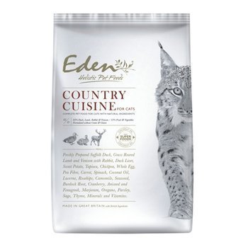 Eden Country Cuisine dla kotów dorosłych i kociąt 1,5kg