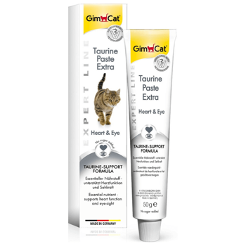 GimCat Expert Line Taurin Paste pasta dla kota wspierająca wzrok, serce i układ krążenia 50g