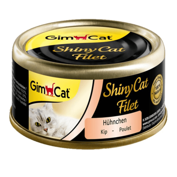 Gimcat Shinycat filet z kurczaka monobiałkowa karma mokra dla kota 70g