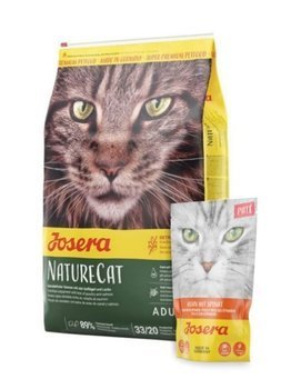 Josera NatureCat 10kg + saszetka Josera dla kota