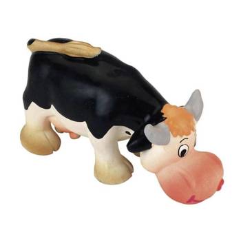 Kerbl Zabawka dla psa krowa z lateksu piszcząca 17 cm