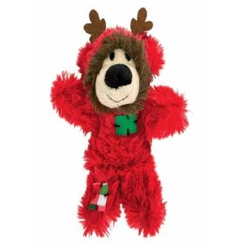 Kong świąteczna zabawka dla kota Softies Pajama Bear miś renifer czerwony
