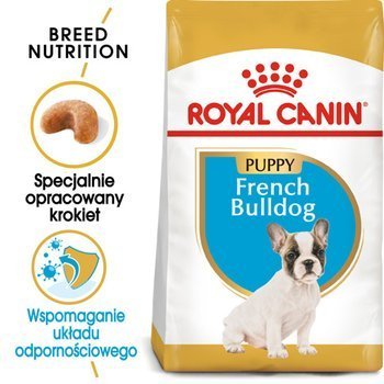 ROYAL CANIN French Bulldog Puppy karma sucha dla szczeniąt do 12 miesiąca, rasy bulldog francuski 10kg