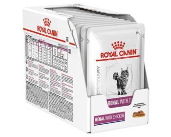 ROYAL CANIN Veterinary Diet Cat Renal z kurczakiem 12x85g