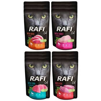 Rafi dla kota MIX 4 smaków 12x100g