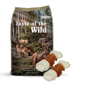 Taste of The Wild Pine Forest 12,2kg + 2 kości GRATIS