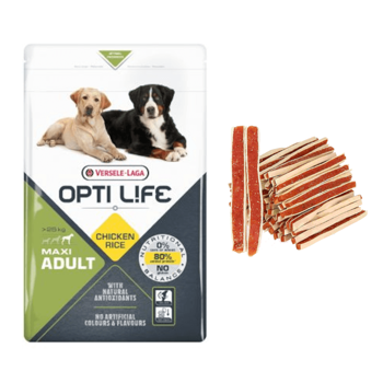Versele-Laga Opti Life Adult Maxi dla psów dużych ras 12,5kg + Przysmak dla psa GRATIS