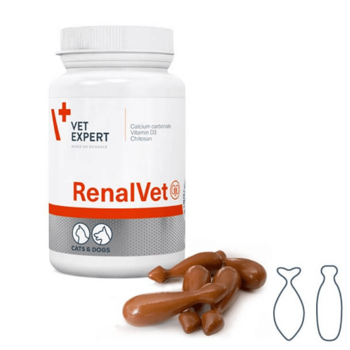 VetExpert Renalvet preparat na nerki dla psa i kota 60kaps.