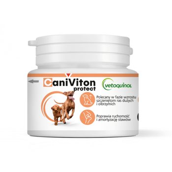 Vetoquinol Caniviton Protect wsparcie stawów dla psa 30tab.