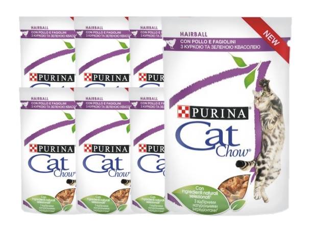 purina cat chow hairball