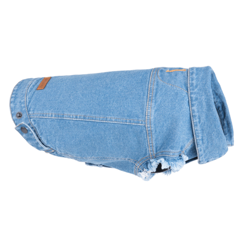 Amiplay Denim kurtka jeansowa dla psa 35cm Maltese niebieska