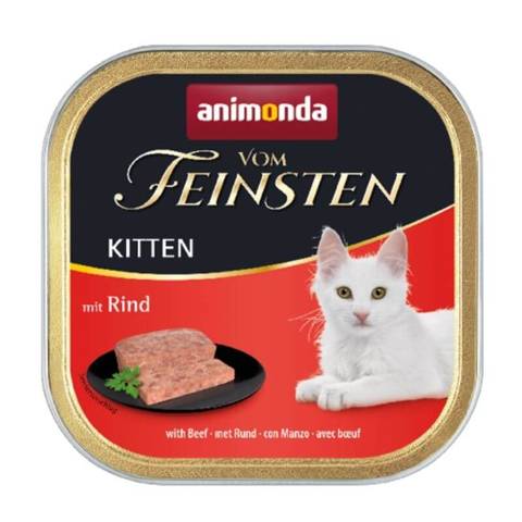 Animonda Vom Feinsten Kitten z wołowiną dla kociąt 100g