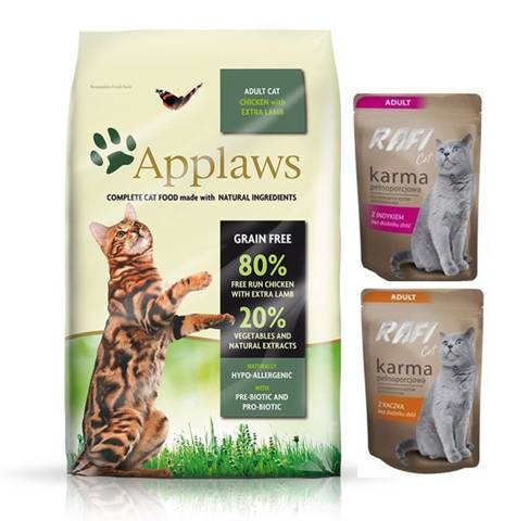 Applaws Cat Chicken & Lamb 7,5kg + gratis