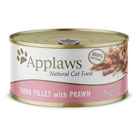 Applaws Cat filety z tuńczyka i krewetki 156g