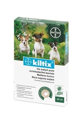 Bayer Kiltix obroża 38cm dla małych psów 