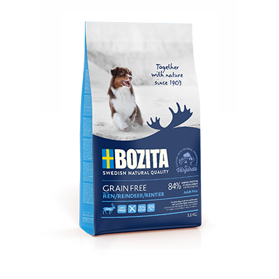 Bozita Dog Grain Free Adult Plus Reindeer 12,5kg