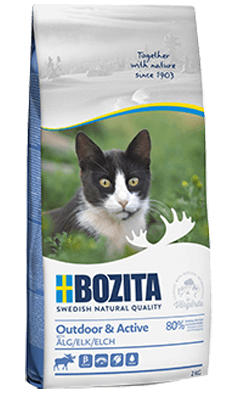Bozita Feline Outdoor & Active dla kotów aktywnych i przebywających na zewnątrz 10kg