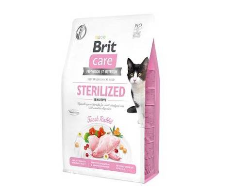 Brit Care Cat Sterilised Sensitive 2kg