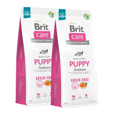 Brit Care Grain-Free Puppy Salmon & Potato 2x12kg