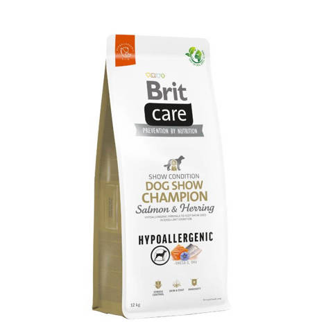 Brit Care Hypoallergenic Show Champion Salmon & Herring 12kg