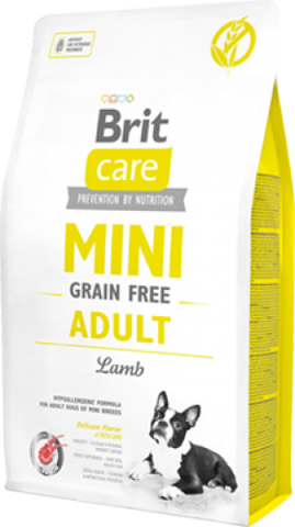 Brit Care Mini Grain-Free Adult Lamb 2kg