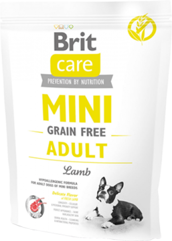 Brit Care Mini Grain-Free Adult Lamb 400g