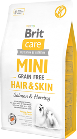 Brit Care Mini Grain-Free Hair & Skin 7kg