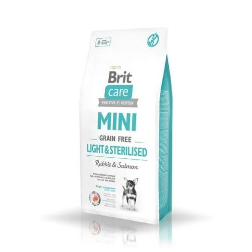 Brit Care Mini Grain-Free Light & Sterilised 7kg