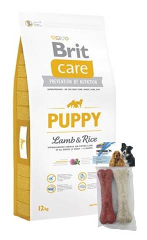 Brit Care Puppy Lamb & Rice 12kg + przysmak GRATIS