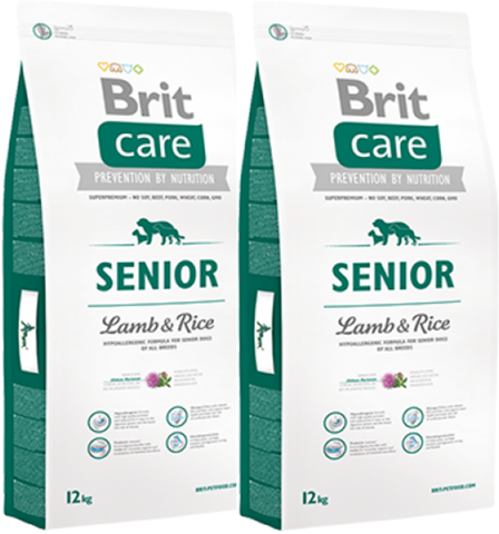 Brit Care Senior Lamb & Rice 2x12kg