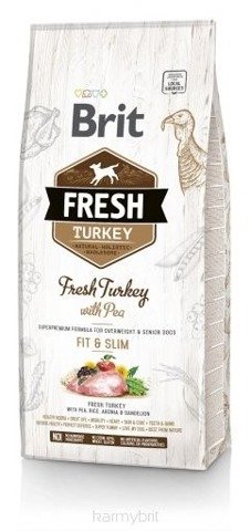 Brit Fresh Adult Fit & Slim Turkey with Pea 12kg