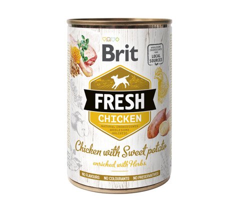Brit Fresh Chicken&Sweet Potato 400g