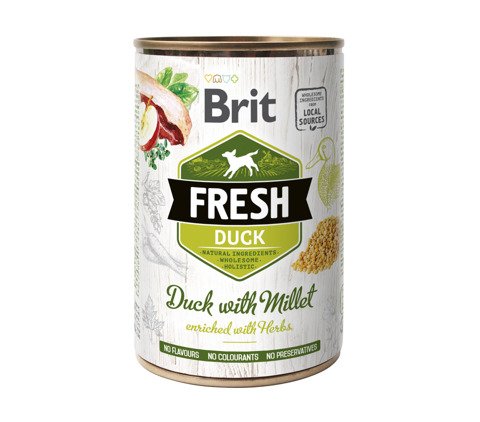 Brit Fresh Duck&Millet 400g
