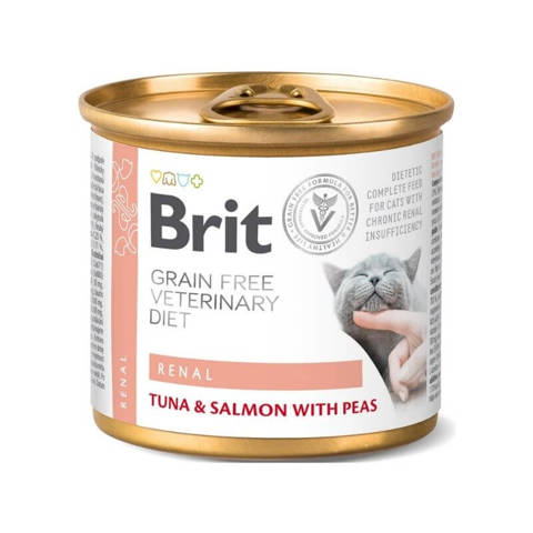 Brit Grain Free Veterinary Diets Cat Can Renal 200g