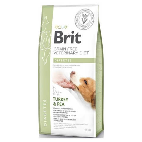 Brit Grain Free Veterinary Diets Dog Diabetes 12kg
