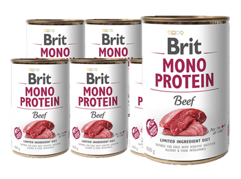 Brit Mono Protein Beef 12x400g