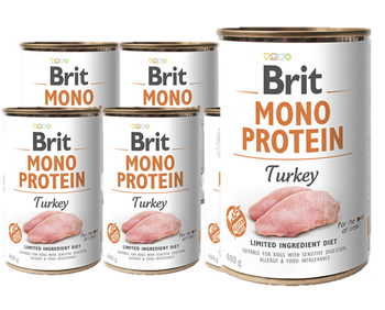 Brit Mono Protein Turkey 6x400g