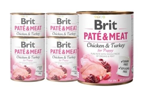 Brit Pate & Meat Puppy 6x800g