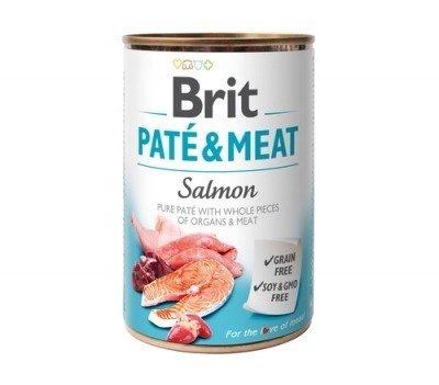 Brit Pate & Meat Salmon Łosoś 400g